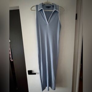 NWT! Veronica Beard Light Blue Maxi Dress
